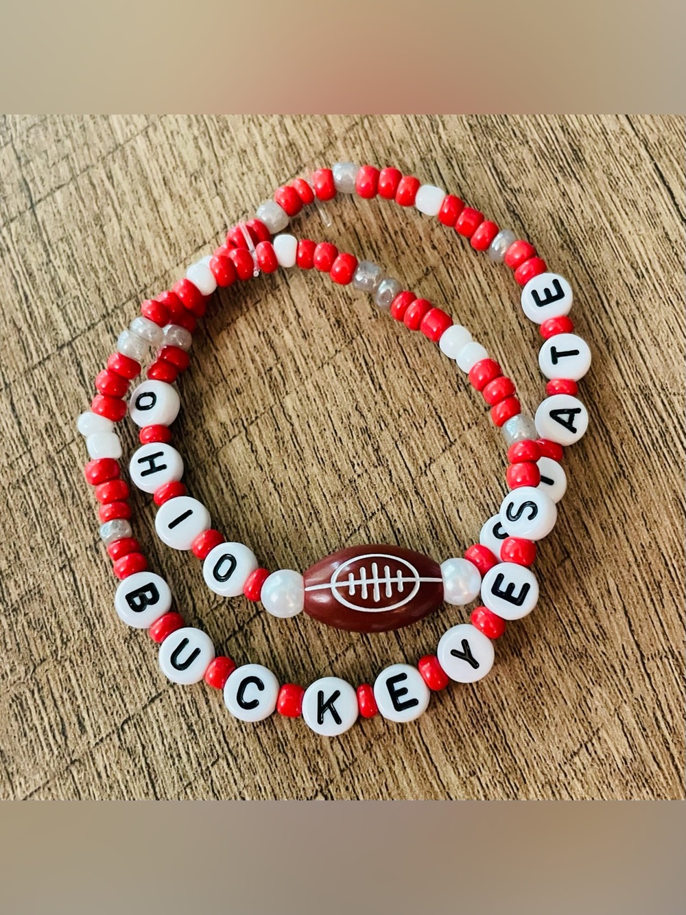 Ohio State Football Bracelets
